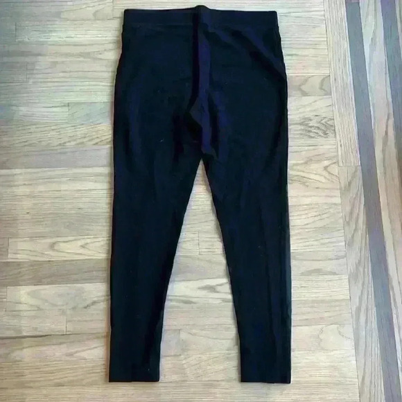 Vince Camuto Leggings with Leather Detail - Picture 4 of 5